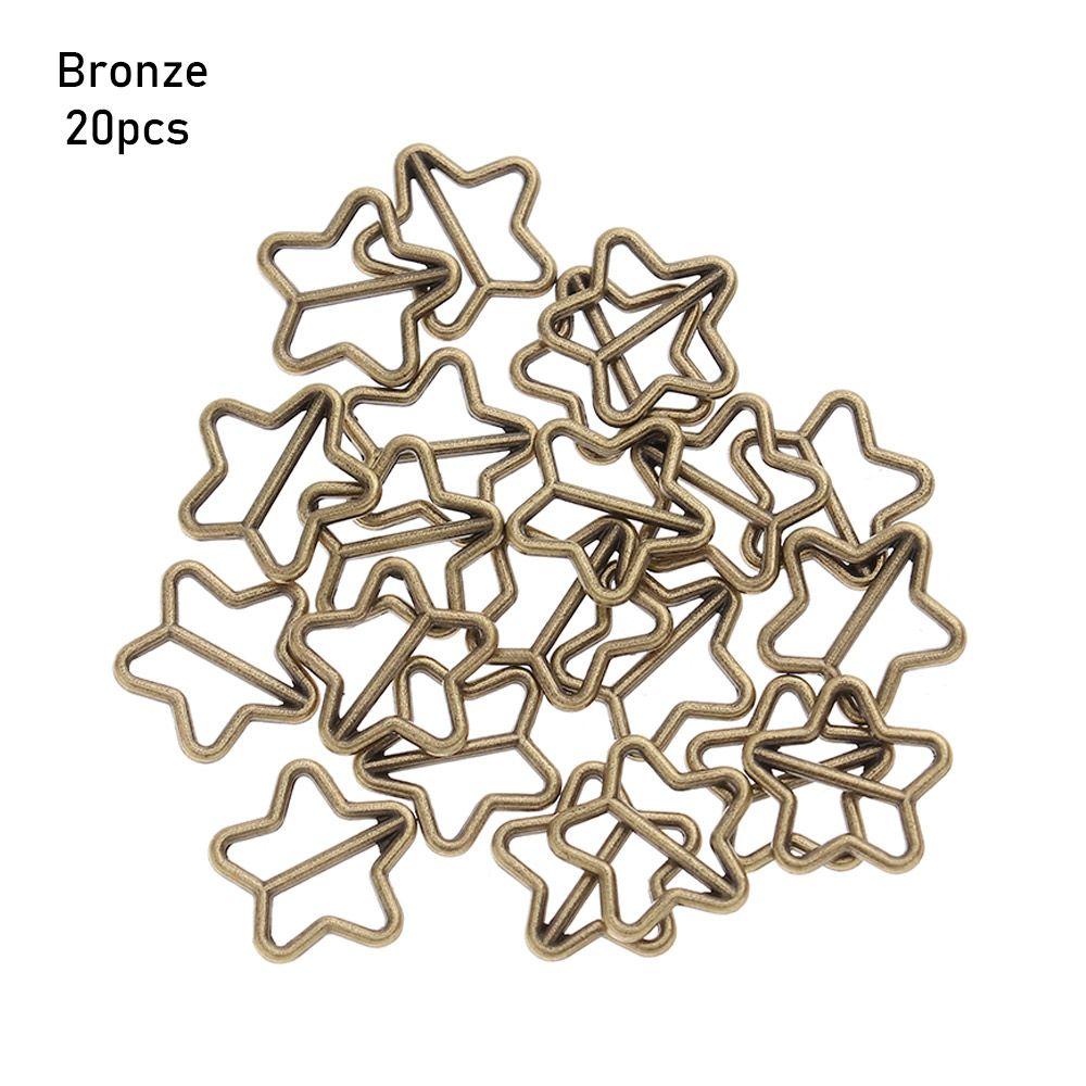 Ultra-small Stuffed Toys Diy Dolls Buckles Tri-glide Star Buckle Belt Buttons Doll Bags Accessories