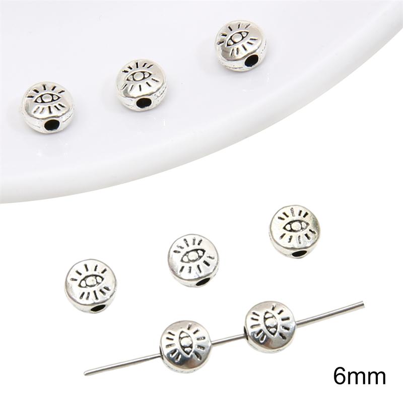 

5-10 шт. медные бусины подвески кулон для серег ожерелья браслет DIY ювелирных изделий 6mm 10pcs/bag