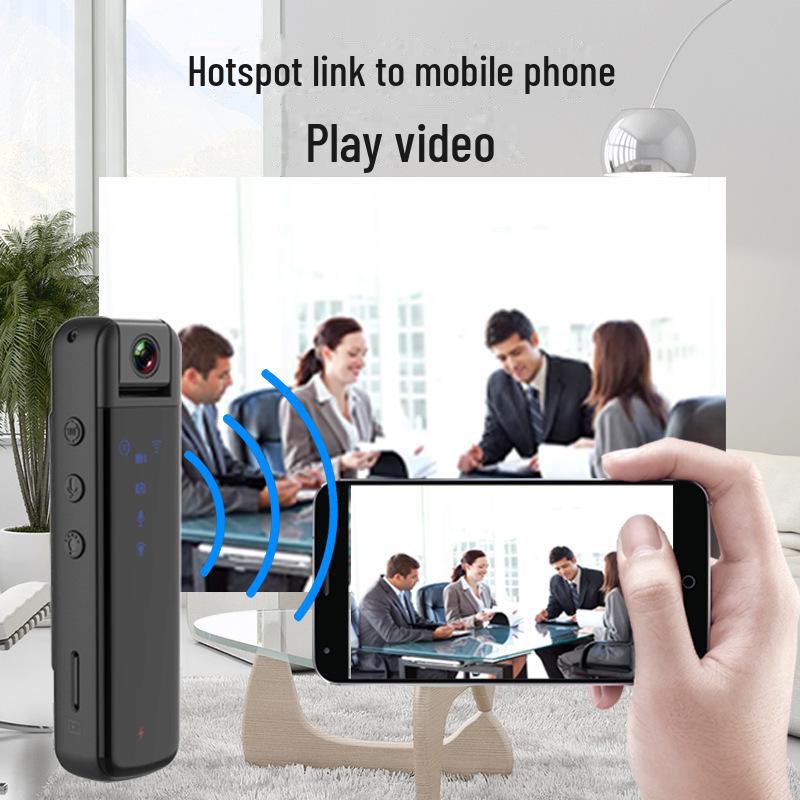 CS05wifi HD Camera - Handheld Back Clip Pocket Camera.Capture 1080p Recording of Sports Activities.