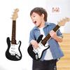 Children-size Electric Guitar Attracts Children Attention 4 String Guita Beginners' Level Guitar Puzzle And Musical Instruments