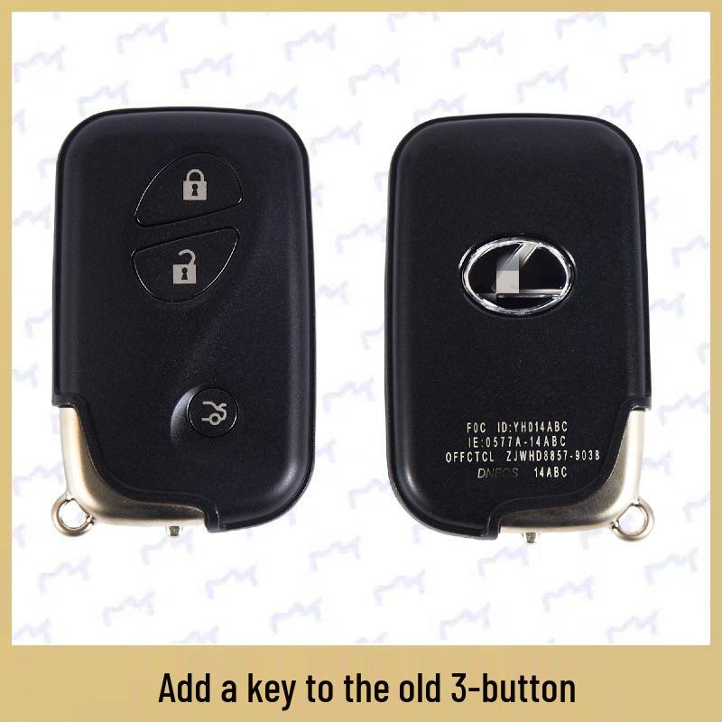 Compatible Remote Key for Lexus Models: ES300, ES350, IS300, IS250, NX200, ES240, RX350.