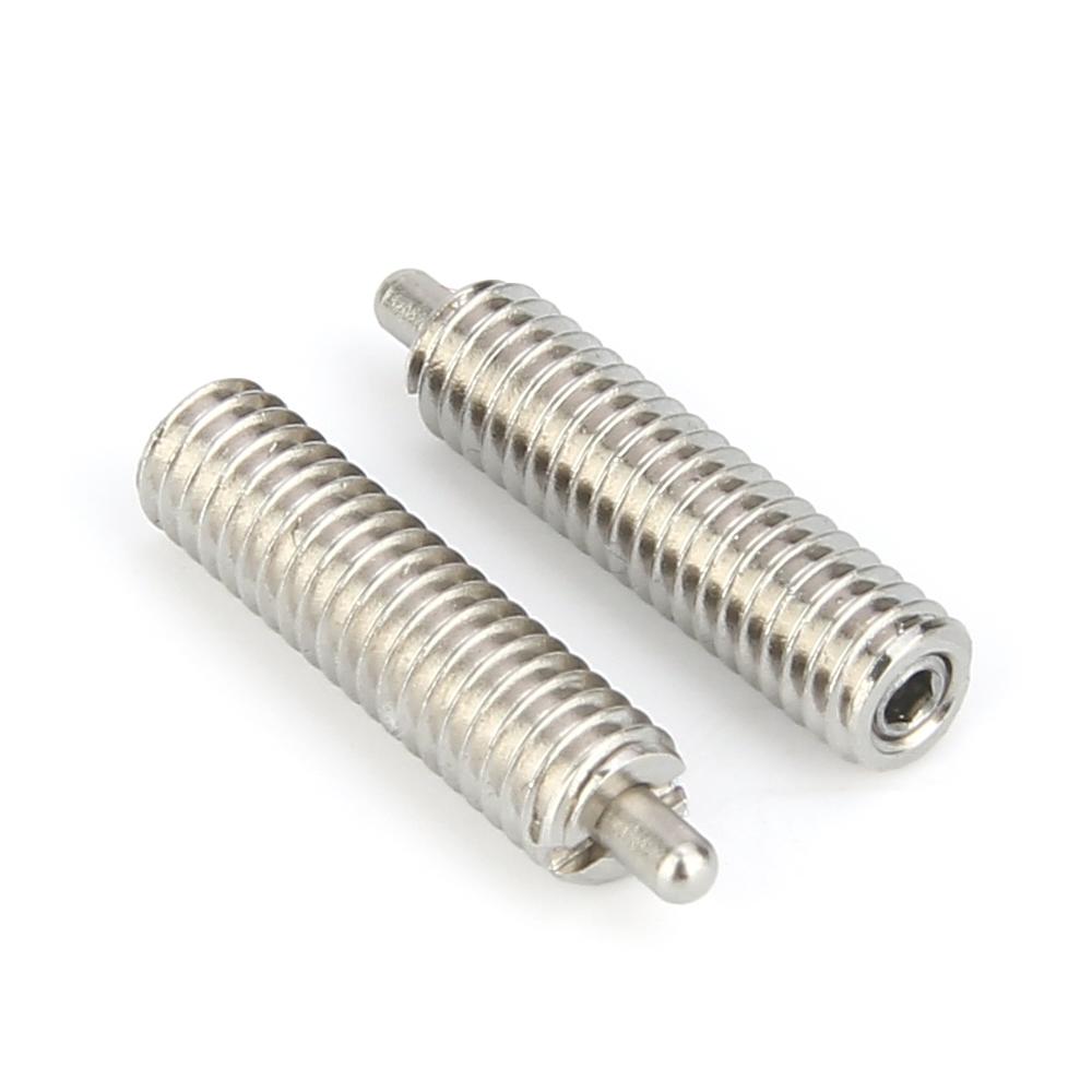 Light/Heavy Load M3 M4 M5 M6 M8 M10 M12 Thread Spring Plunger Ball Plungers Hex Socket Pin Thread Pin 304 Stainless Steel Spring Pin