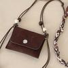 1pc Vintage Casual Compact and Exquisite Crossbody Bag for Women In Winter Niche Mini Personalized Bag