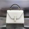 2026 Kelly Handbag Same As Su Mingyu Zhu Li Palm Textured Cowhide Shoulder Bag Women Small Size