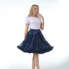 Adult Lolita Super Puffy Hexagonal Mesh Skirt Petticoat for Cosplay Dance