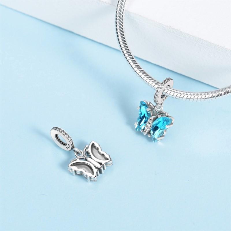 29. Fashionable Copper Colorful Turtle Butterfly Style 24 Colors Charm Bead For 3Mm Genuine Bracelet Do-It-Yourself Making Gift
