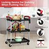 Foldable multi-function  trolley Removable tool trolley for washing and decorating hotel and restaurant supplies