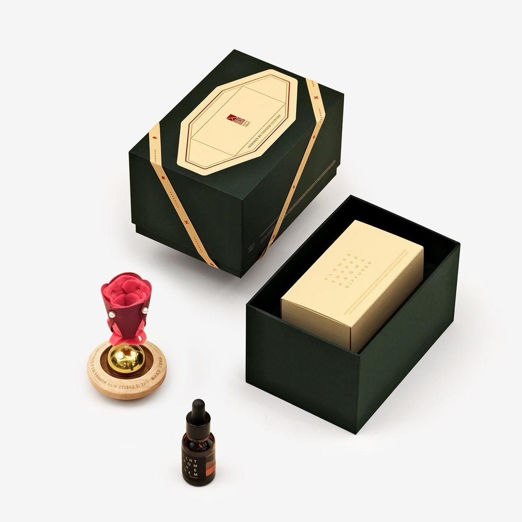 Dance of the Wind Aroma Diffuser: Four Seasons Floral Desk Ornament - Perfect for Birthdays & New Year Gifts