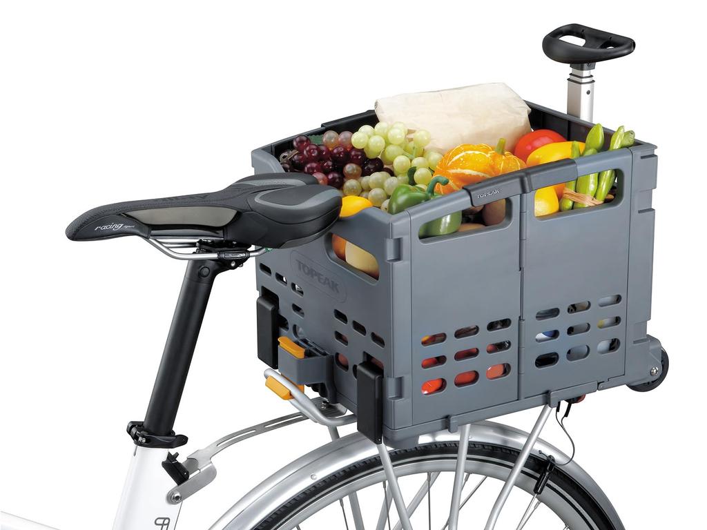 TOPEAK Trolley Tote Folding MTX Rear Basket