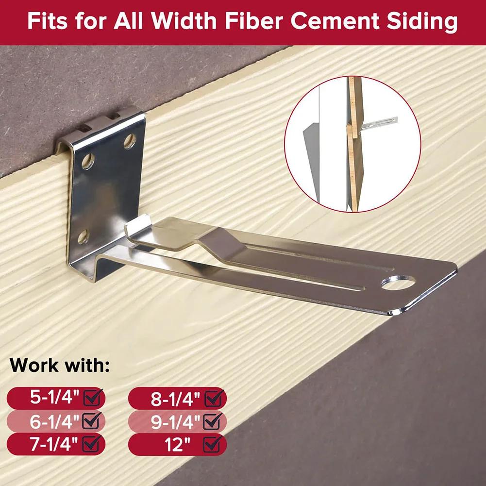 2PC Steel Siding Installation Tool Fiber Cement Siding Overlap Kit For 5/16 Inch Siding Board Essential Siding Tools