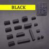 16Pcs/Set Anti-dust Plugs Notebook Computer Port Dust Plugs Laptop Port Dust Covers Stoppers USB Port HDMI RJ45 Interface Cover