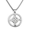 Gotischer Stil Edelstahl Knoten Anhänger Halskette Unisex Mode Schmuck
