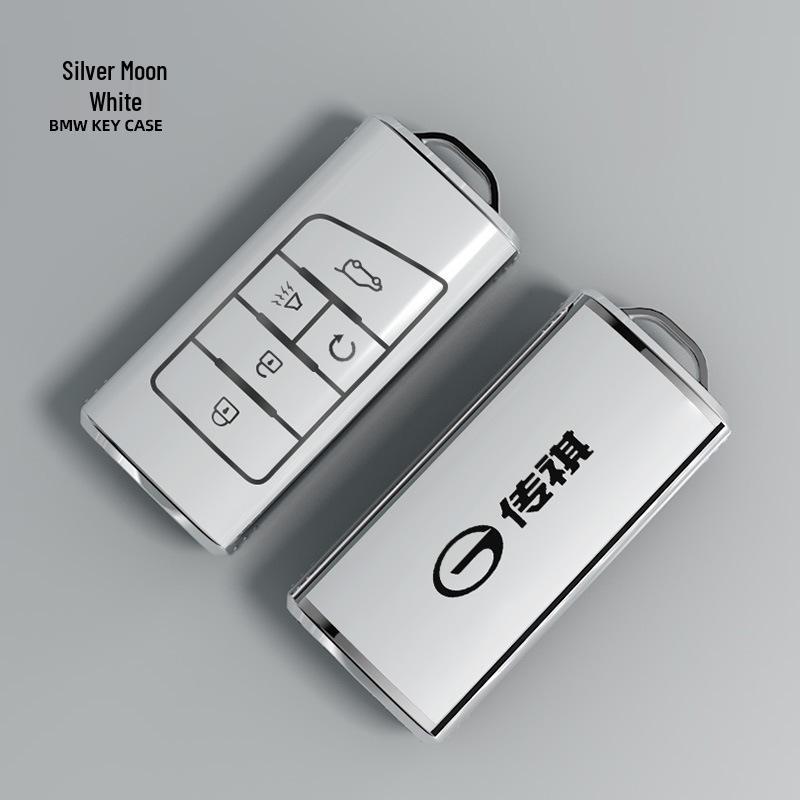 GAC Trumpchi Schlüsselhülle für GS4/GS5/GS3/GA4/GA5/GA6 - New Energy Auto Schlüsselschale mit Schnalle für Männer und Frauen