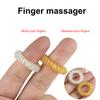 10Pcs Finger Massage Ring Safe Relaxing Metal Stretch Relieve Pain Relaxation Massager for Daily Life