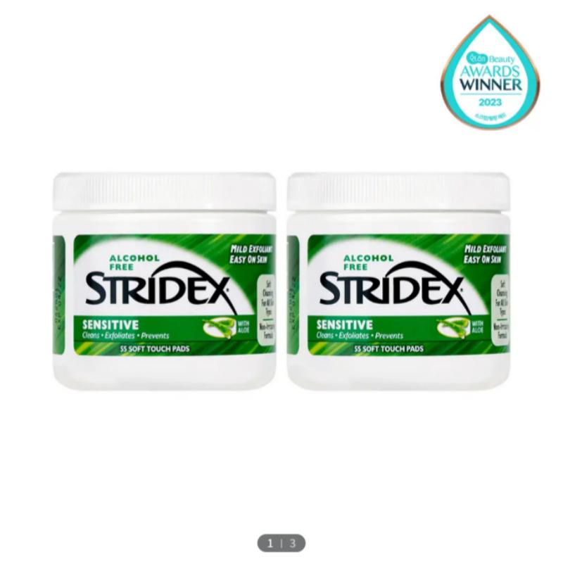 Stridex Sensitive Pads Double Set 55 Pads + 55 Pads
