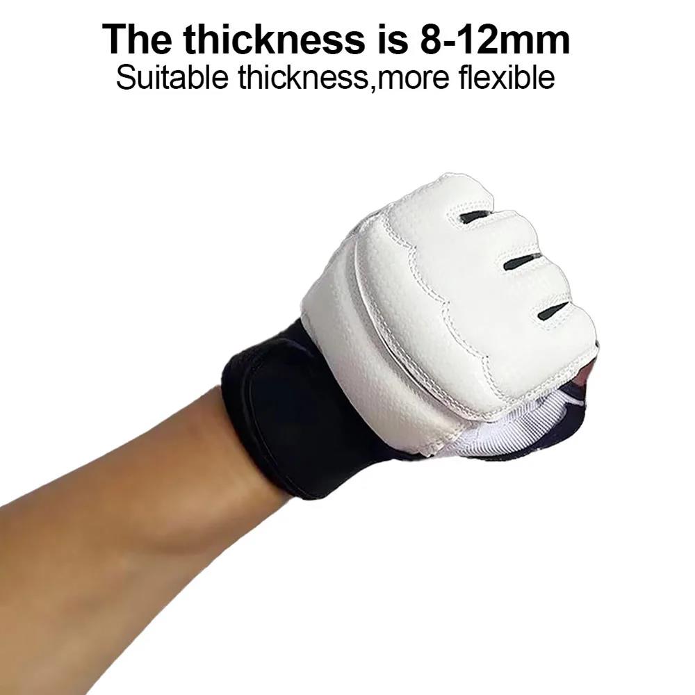 Breathable Half Finger Gloves for Boxing MMA Training Sports Taekwondo Kickboxing Sanda Muay Thai Shock Absorption Adults Kids 6