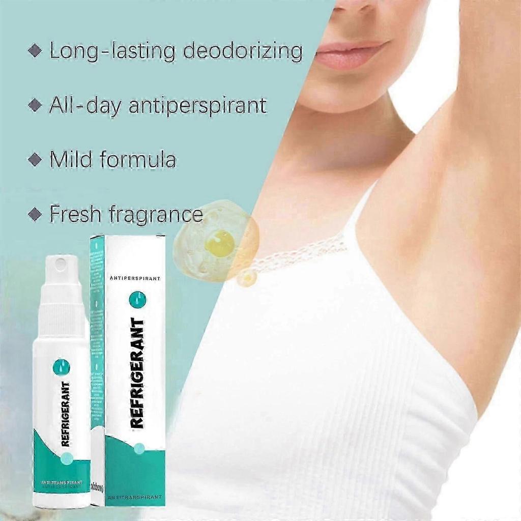 3X Odaban Underarm Odor Remover Spray Long Lasting Aroma Armpit Sweat Deodorizer Moisturizing Body Care Refreshing Deodorant Spray 30ml