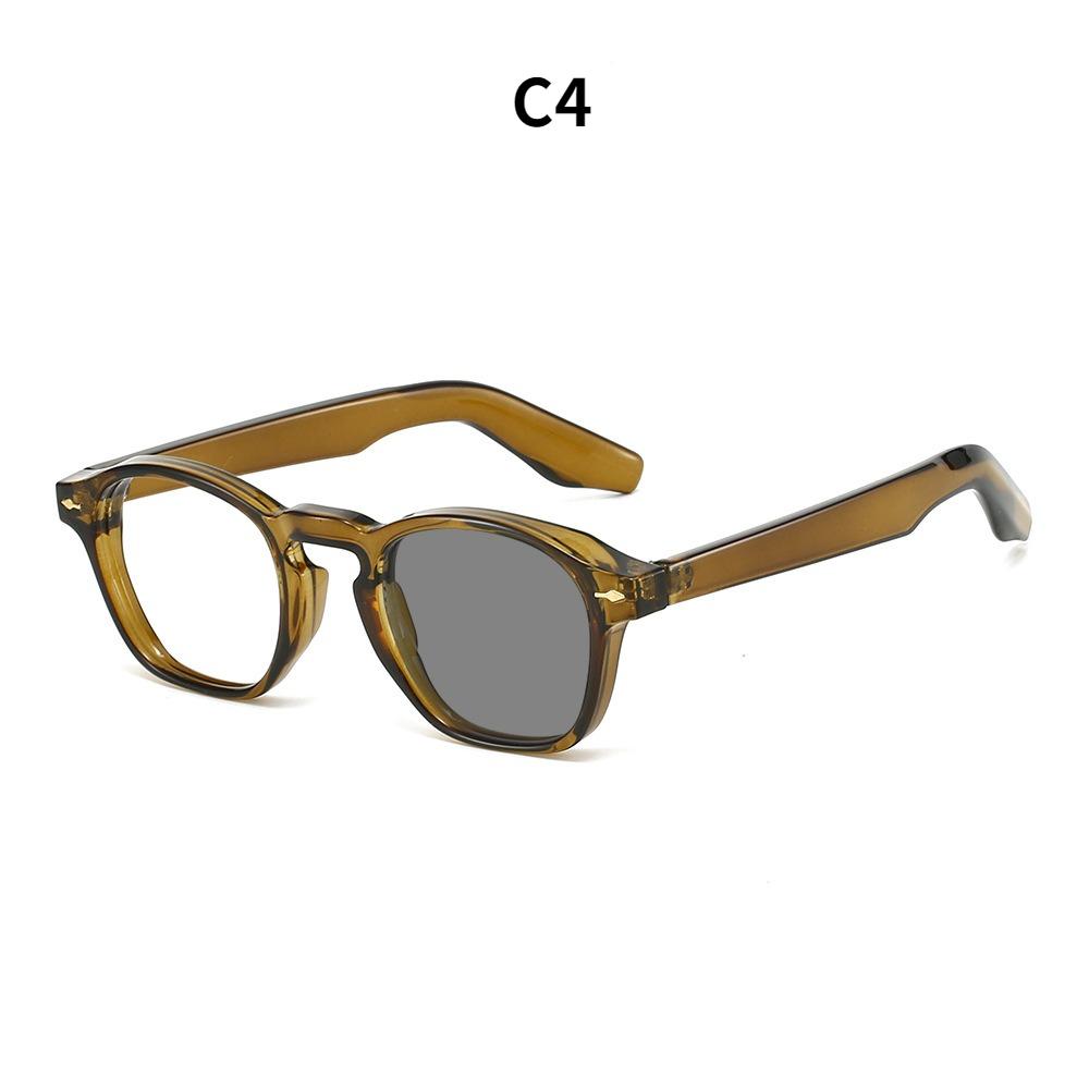 Women's Eyewear, Men's and Women's Fashion Square Photochromic Glasses