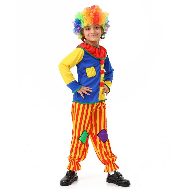 Halloween Children's Clown Costume June 1st Children's Day Stage Performance Costume Masquerade Circus Clown Costume