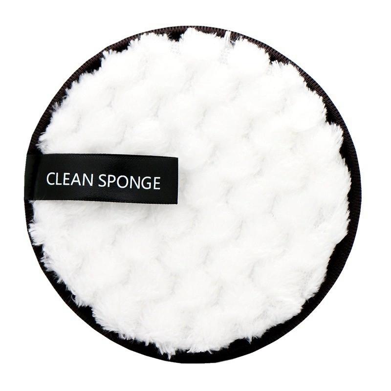 1pcs Makeup Remover Microfiber Cotton Pad Cosmetics Washable Makeup Towel Cleaning Sponge Skin Care Tool Washcloth