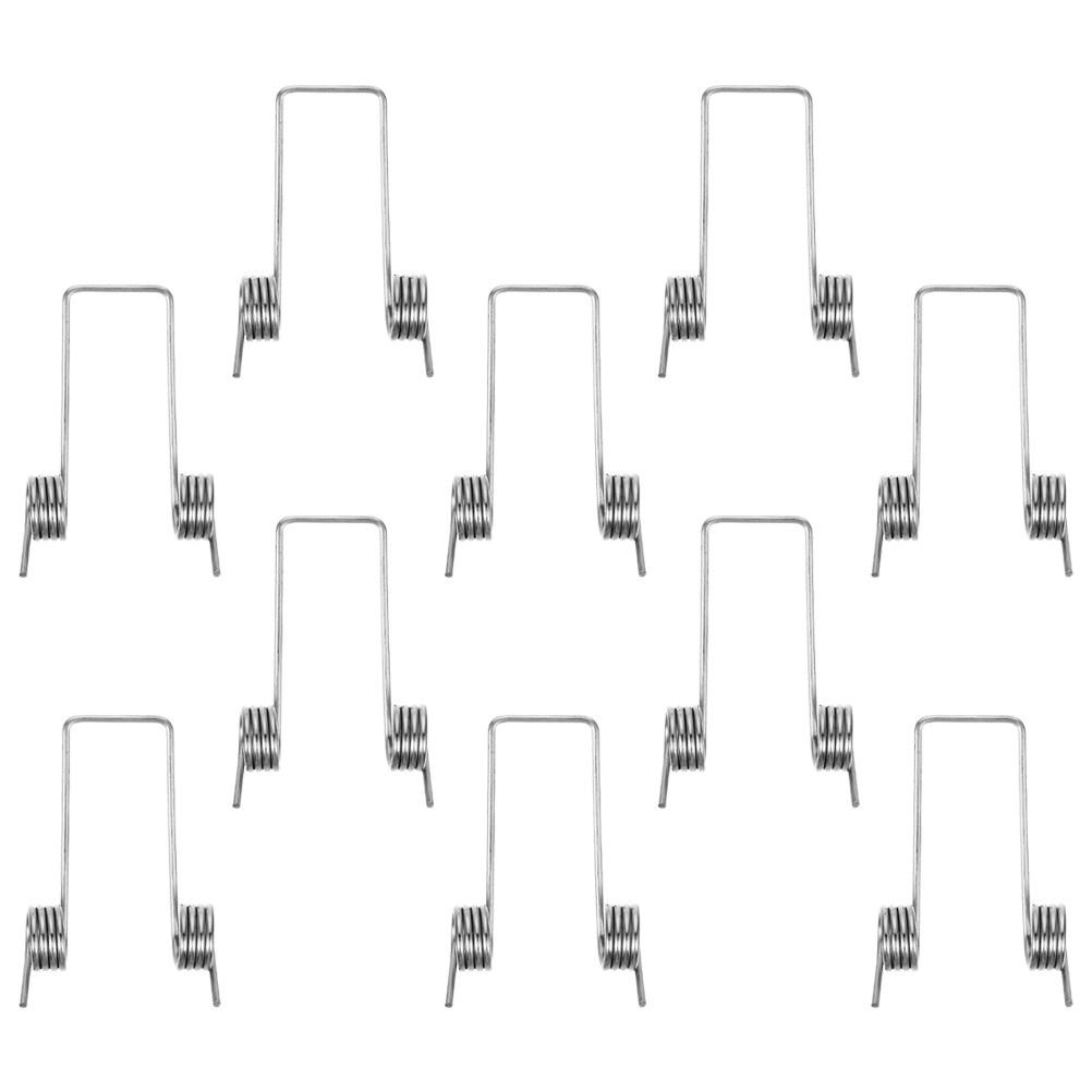 10Pcs Spring Parts Torsional Replacement Springs for Trash Can Lid Storage Bucket Wire Torsional Springs Small Spring