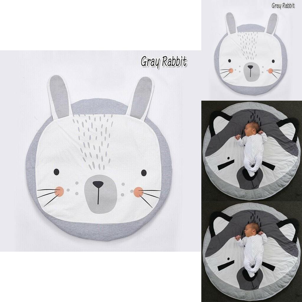 Fox Print Animals Cuddle Play Mat With Soft Fabric For Infant Development And Parentchild Interaction