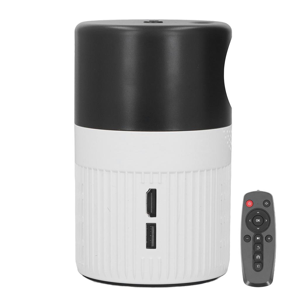 Mini Projector TFT LCD High Definition Dual Fan Portable Home Video Movie Projector 100‑240V UK Plug