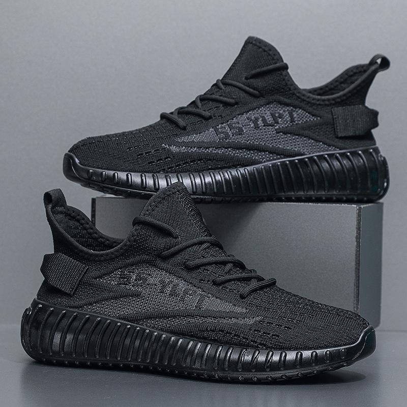 Breathable fly-woven men's shoes lightweight men's autumn mesh breathable trendy shoes mesh shoes