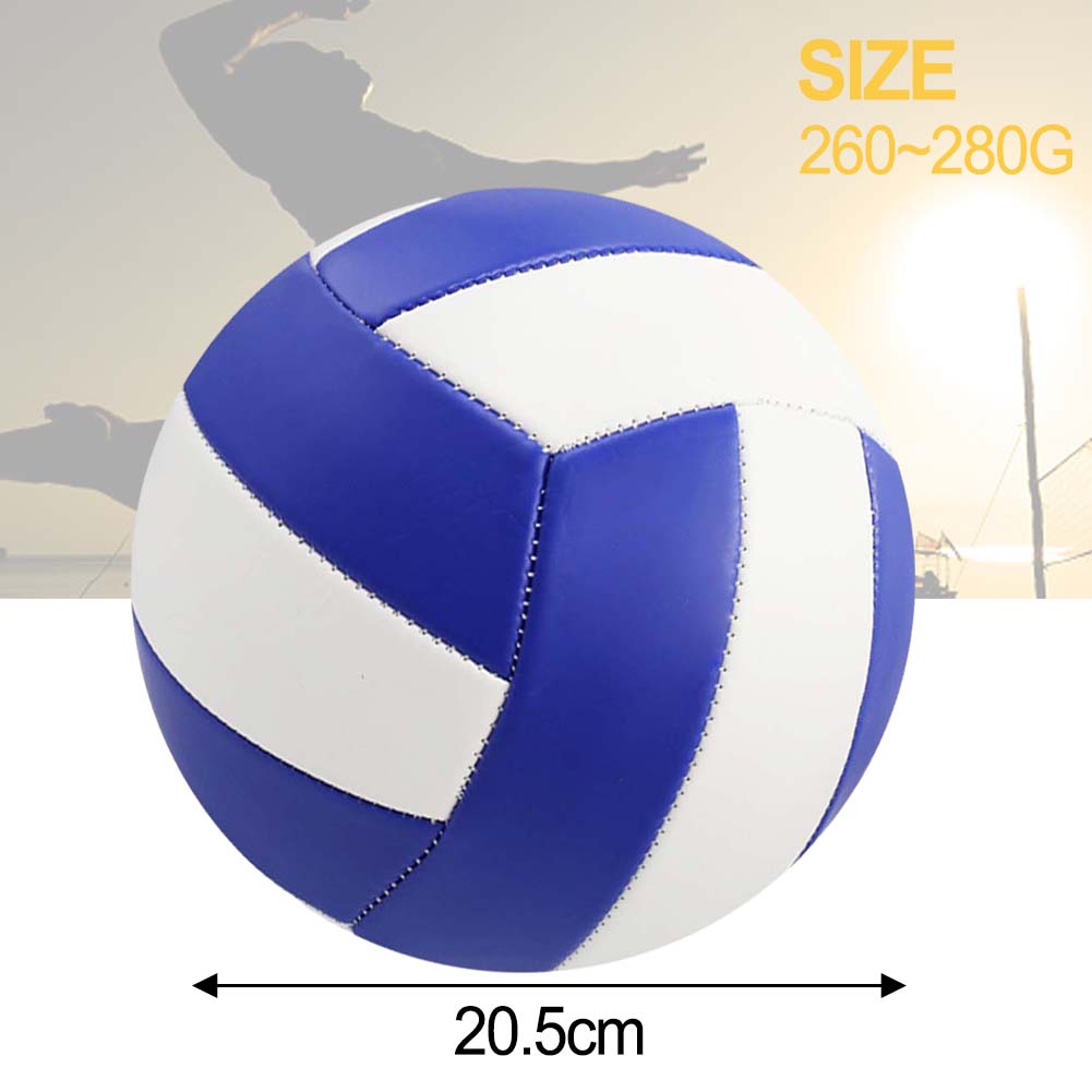 Volleyball No 5 Soft And Light PVC Rubber Enhances Durability With Machine Stitching Suitable For All Ages And Skill Levels