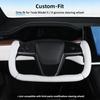 Steering Wheel Cover For Tesla Yoke Steering Wheel Cover Zied For Tesla Model S -Present/Model X -Present Accessories,Anti-Slip,Comfortable