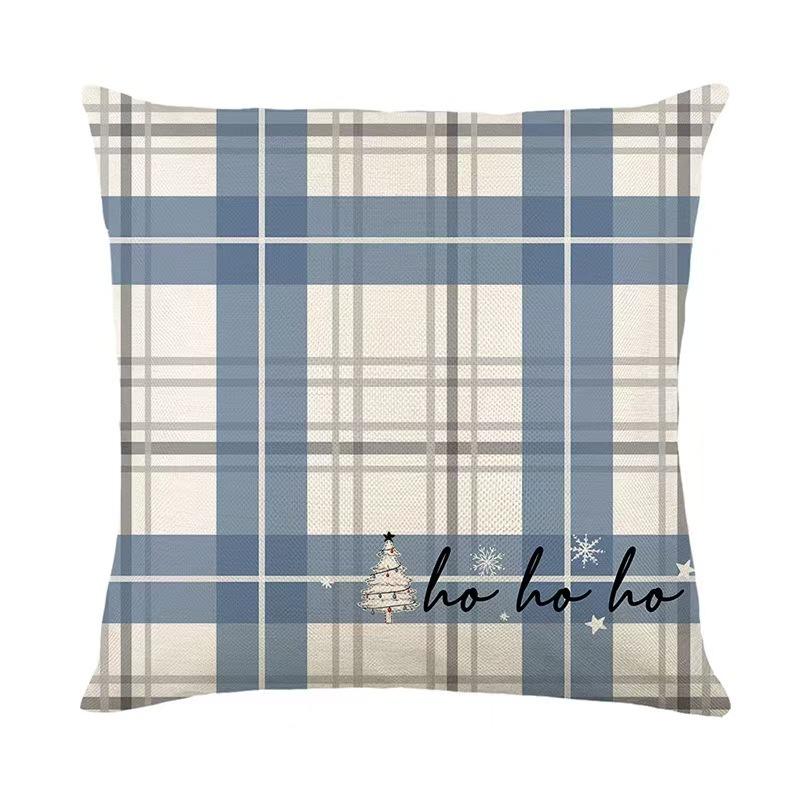 New Christmas Pillow Cover Cartoon Christmas Print Pillow Cushion Home Decoration Pillow Cover