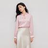 Qiushui Yiren Autumn Chiffon Long Sleeve Blouse