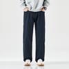 Autumn and winter old money style loose men's dad pants loose cotton wide-leg pants straight A-word pants