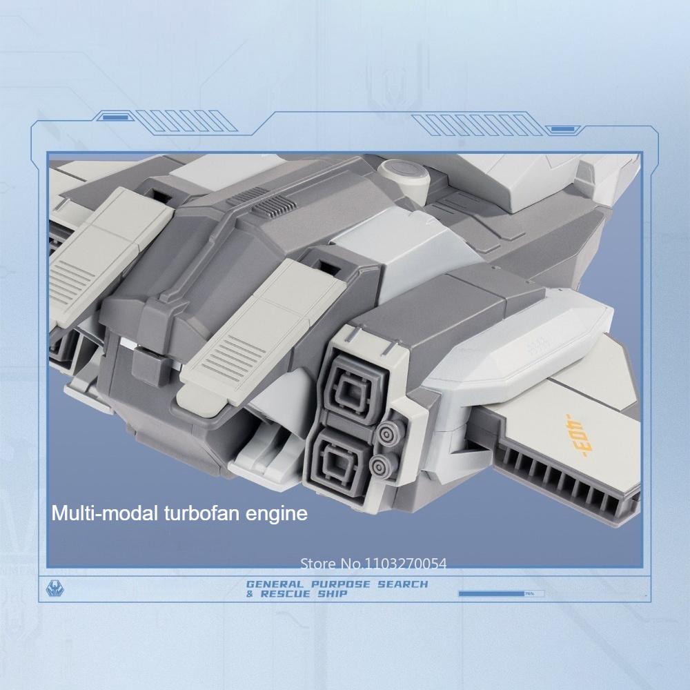1:100 1:250 Chixiao Universal Rescue Spacecraft Models Diecast Alloy Toys Cars Cockpit Cover Can Be Opened Gifts For Collectors