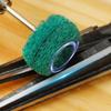 50/10pcs Mini Drill Abrasive Brush Nylon Buffing Polishing Wheel Sanding Head Scouring Pad Electric Grinder Brushes Rotary Tools