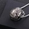 Steel Simple Men's Neck Chains Women Jewelry Accessories Skull Necklace Skeleton Pendant Choker