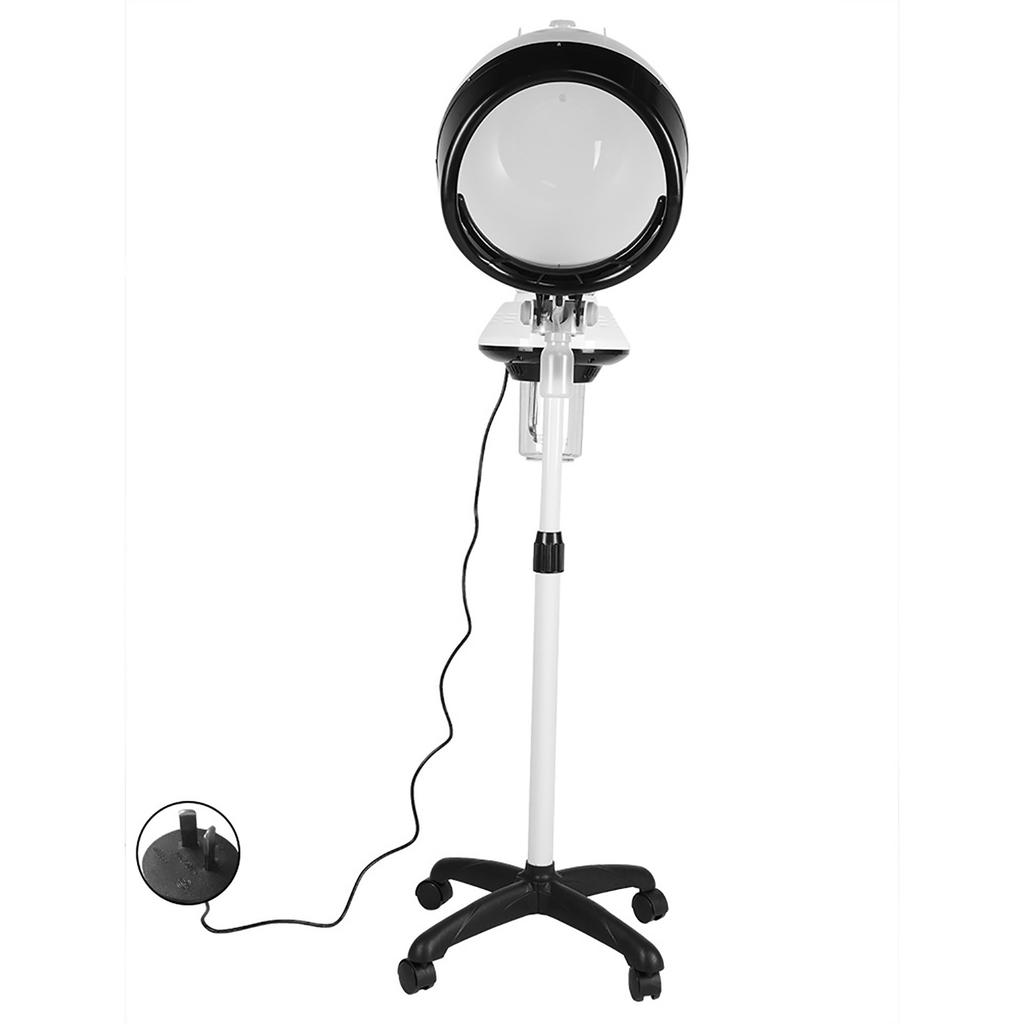 Floor Stand Salon Hair Steamer Heater Dyeing Perming Oil Treatment Machine Hairdressing ToolUS Plug