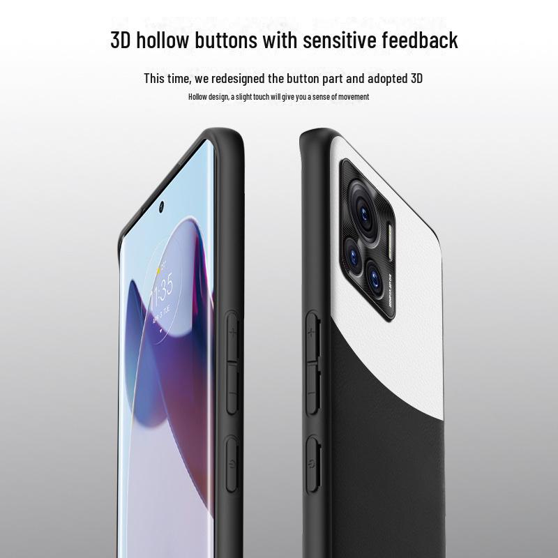 Motorola X30pro Liquid Leather Protective Case - Anti-Fall Shell, One Piece Ship.