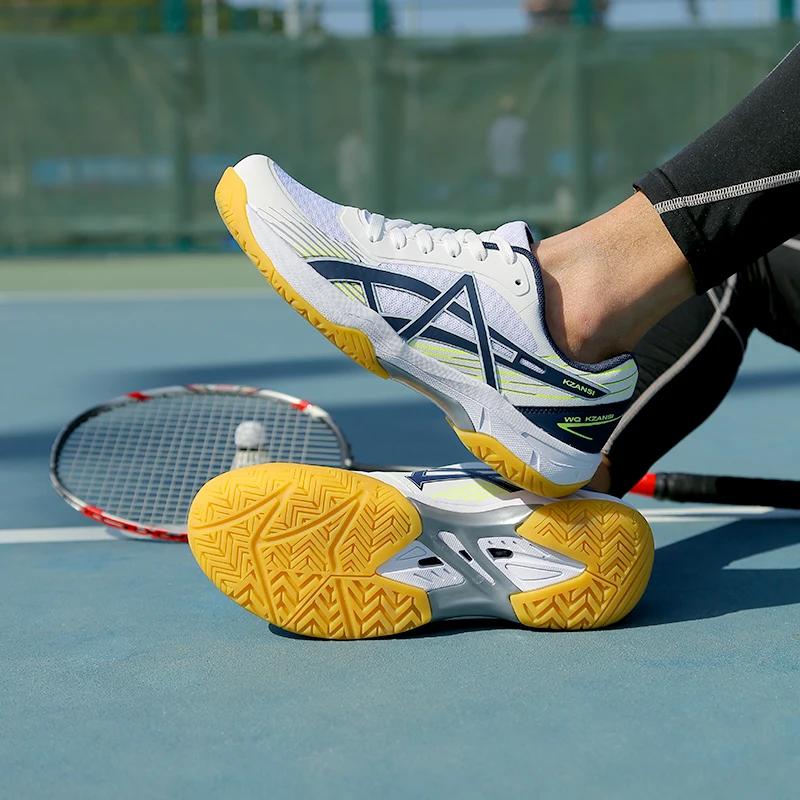 Men Badminton Shoes Wear Resistant Sneakers Competition Training Table Tennis Shoes Handball Male Professional Volleyball Shoes