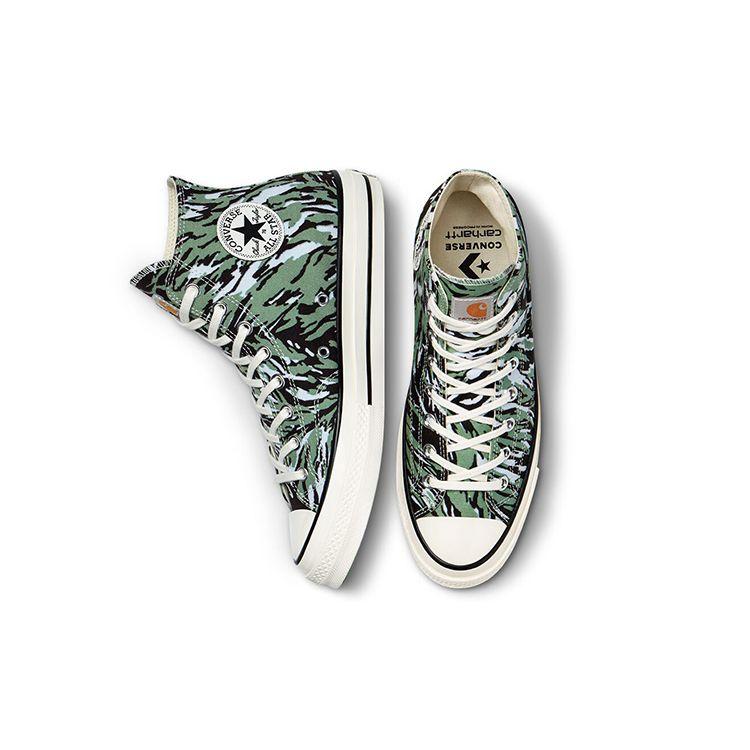 Tênis Unissex Carhartt WIP x Converse Chuck 70 High Hinterland Verde Manjericão Plein-Air 171237C