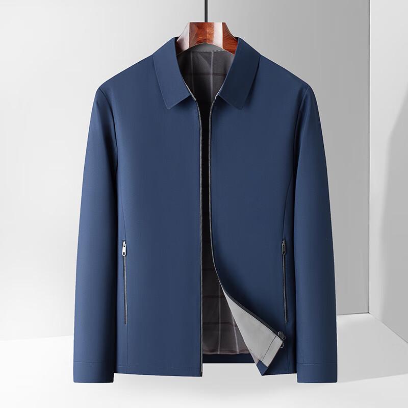 Fengxun Men's Business Casual Lapel Jacket FXYC8799