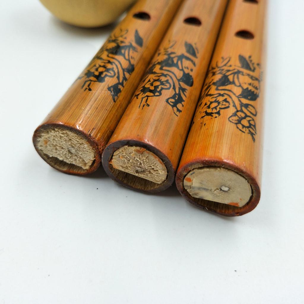 Traditional 6 Hole Bamboo Flute Clarinet Student Musical Instrument Wood AU Musical Instruments Flute