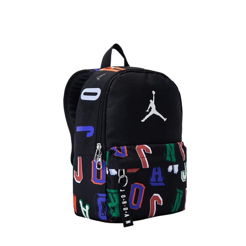 Jordan Polyester Backpack Small Size Unisex Black Jordan JD2513068TD-003