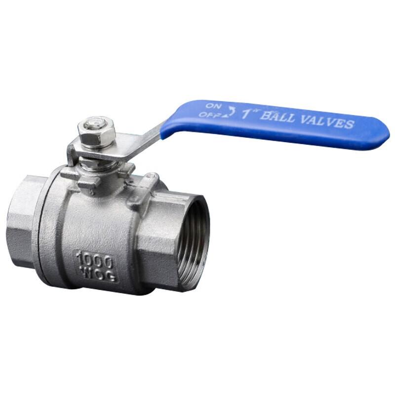 Wenstan 304 Stainless Steel Two-Piece Ball Valve