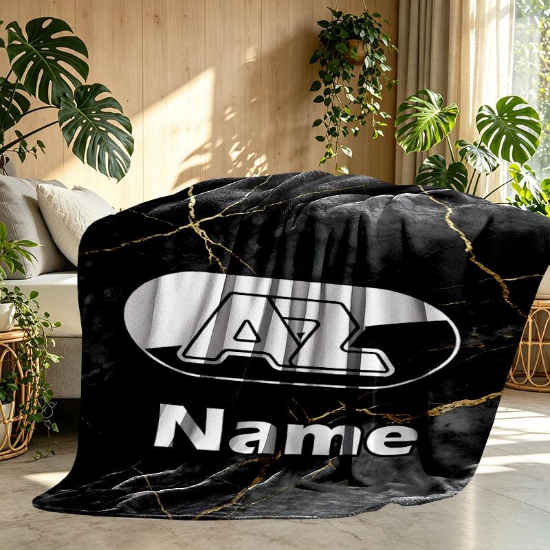 Custom Name Personalized AZ Alkmaar Print Blanket, Home Decor, Bedroom, Sofa, Camping, Couch, Gifts for Birthday Christmas