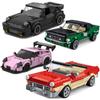 Městské rychlostní závodní auto model stavební bloky DIY kostky MOC hračka klasické rally sportovní super závodní vozidlo vánoční dárek technika