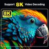 8K HD TV Box TV98PRO with 60fps, 5G WiFi, Bluetooth, and Voice Remote Control