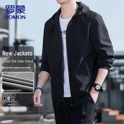 Men's Autumn Business Casual Hooded Jacket