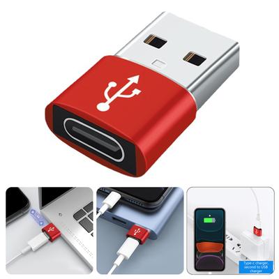 Adaptateur OTG USB Type C Mâle vers USB 3.0 Femelle 5 Gbps Synchronisation de Données et Chargeurs pour PC Ordinateur Portable