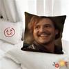 Pc Funny Movie Figure Pedro Pascal Pillow Case Fashion Square Pillowcase Bedroom Sofa Room Ins Decoration Leisure
